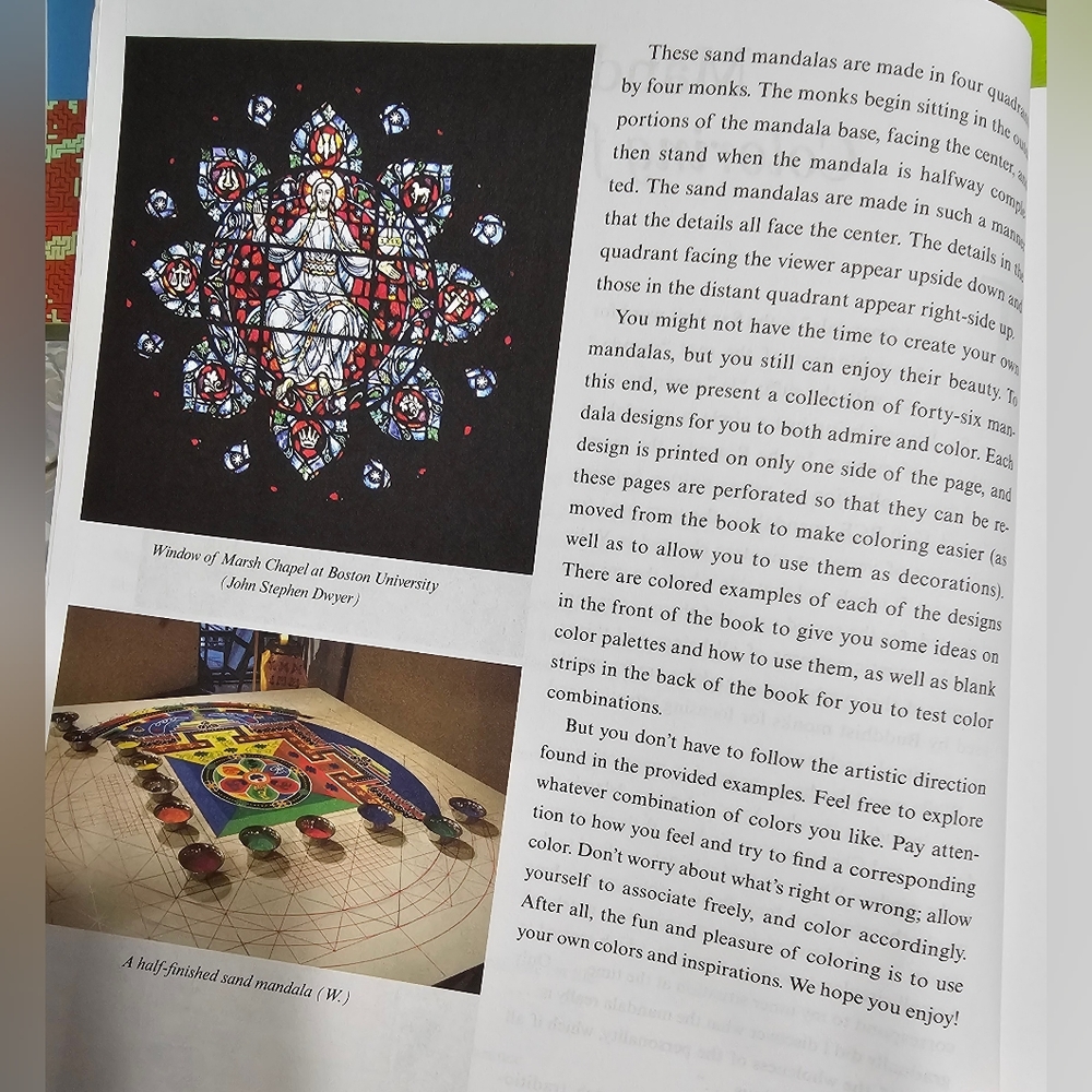 NWT "MANDALAS FOR ARTISTS" - Picture 8 of 9
